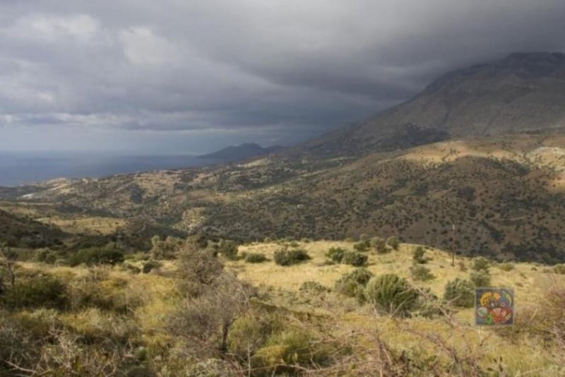 Sakturia Kreta, Baugrundstück in der Nähe von Sakaturia Südküste 9800 m² mit unverbaubarem Meerblick Grundstück kaufen